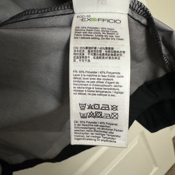 ExOfficio men's rain jacket black size large - Picture 6 of 10